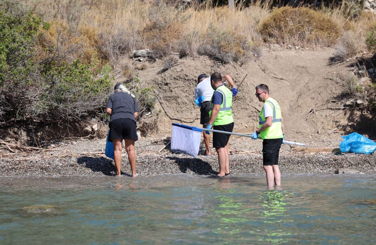 Muğla Koylarında Plastik Alarmı: 2 Saatte 1 Ton Atık Toplandı 4